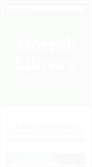 Mobile Screenshot of morrablibrary.org.uk